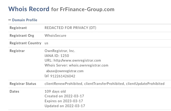 frfinance group.com suite