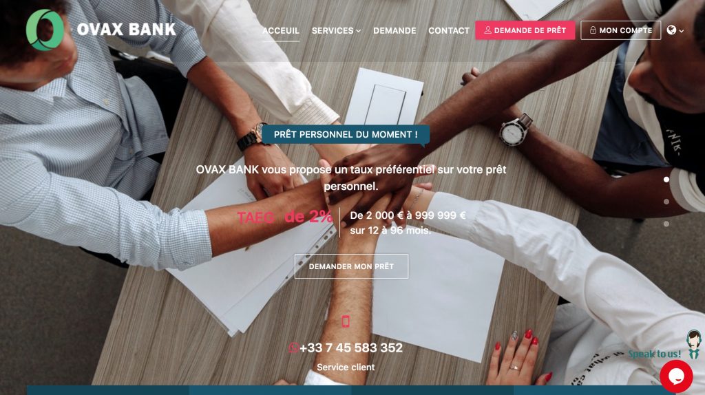 ovaxbank.com