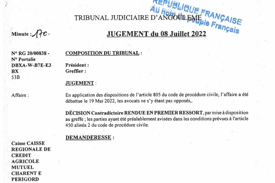 jugement credit agricole crypto