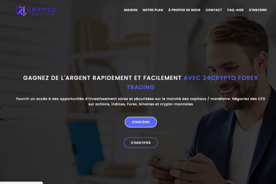 24cryptoforextrading.net