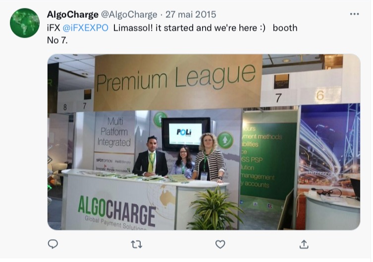 Algocharge IFX Expo Cyprus