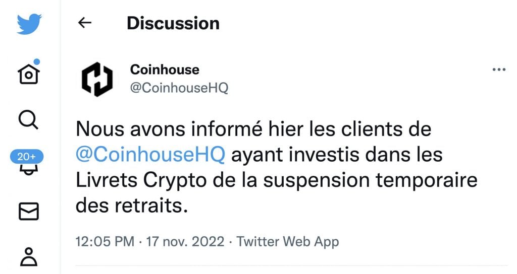 Coinhouse FTX