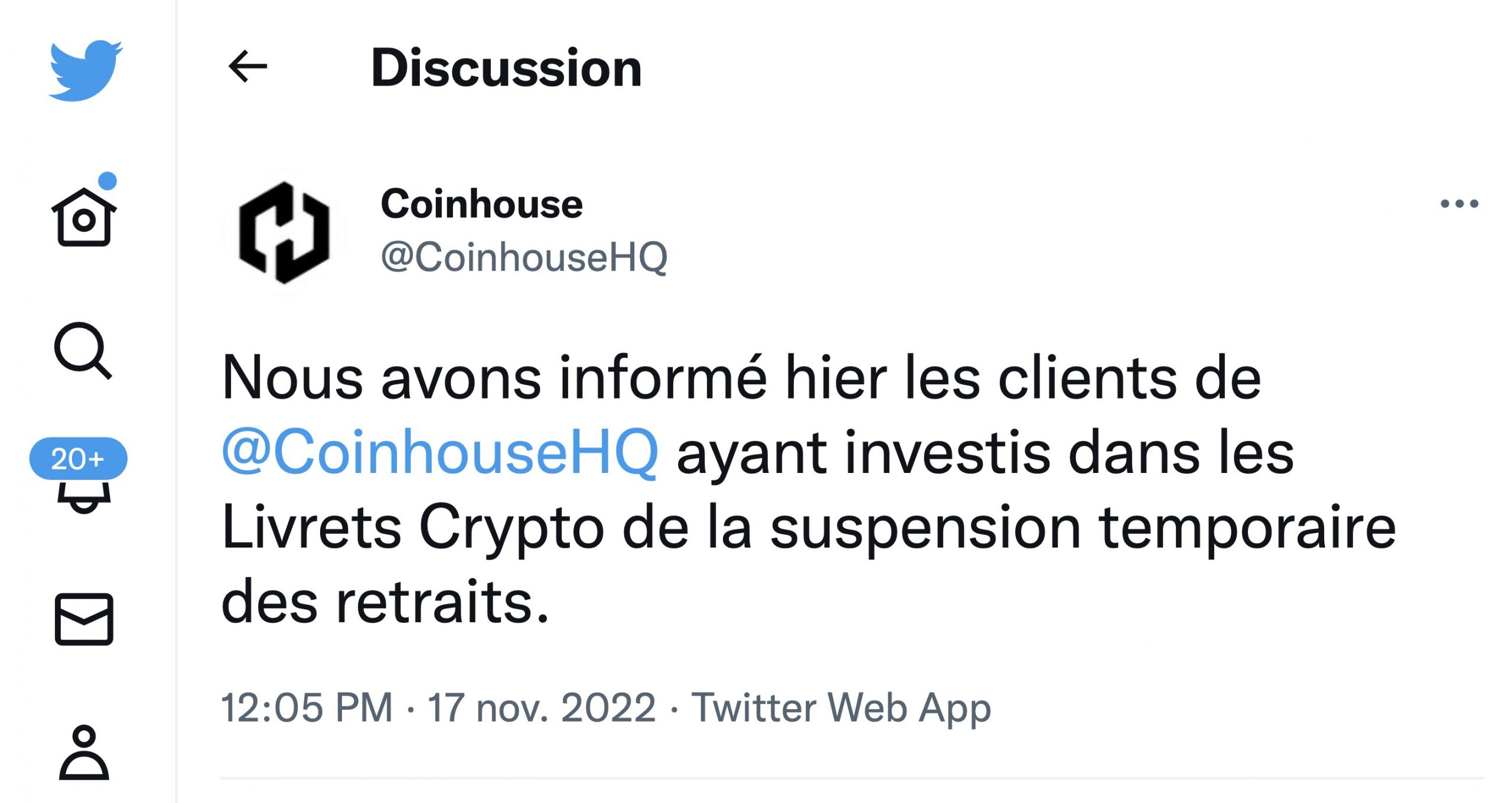 Coinhouse FTX