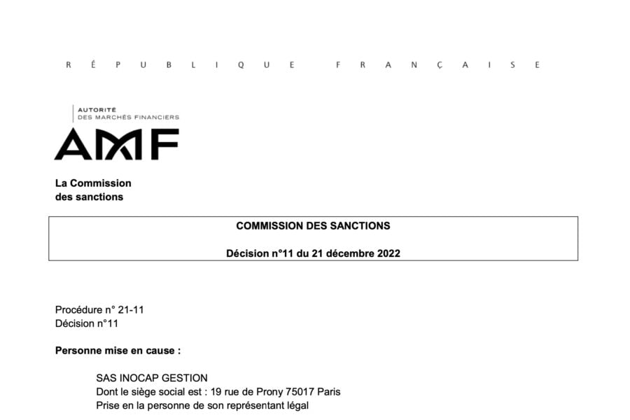 Inocap Gestion AMF