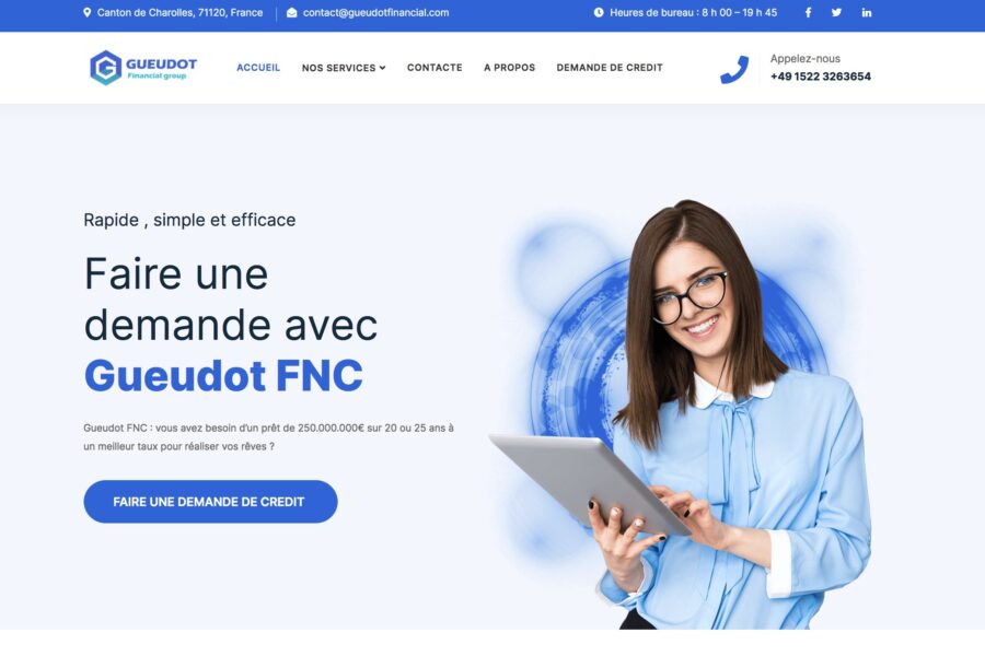 gueudotfinancial.com