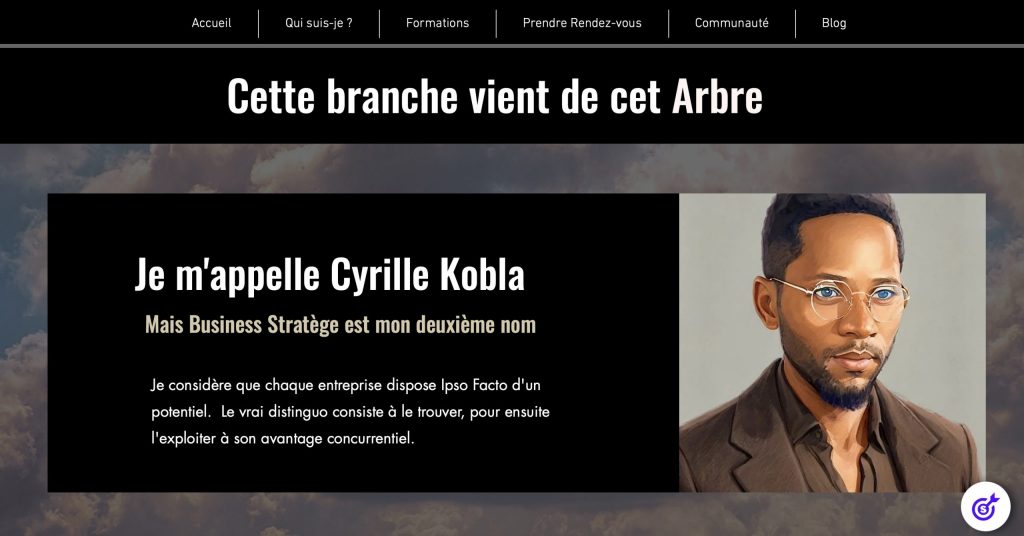 Cyrille Kobla et koancy.com