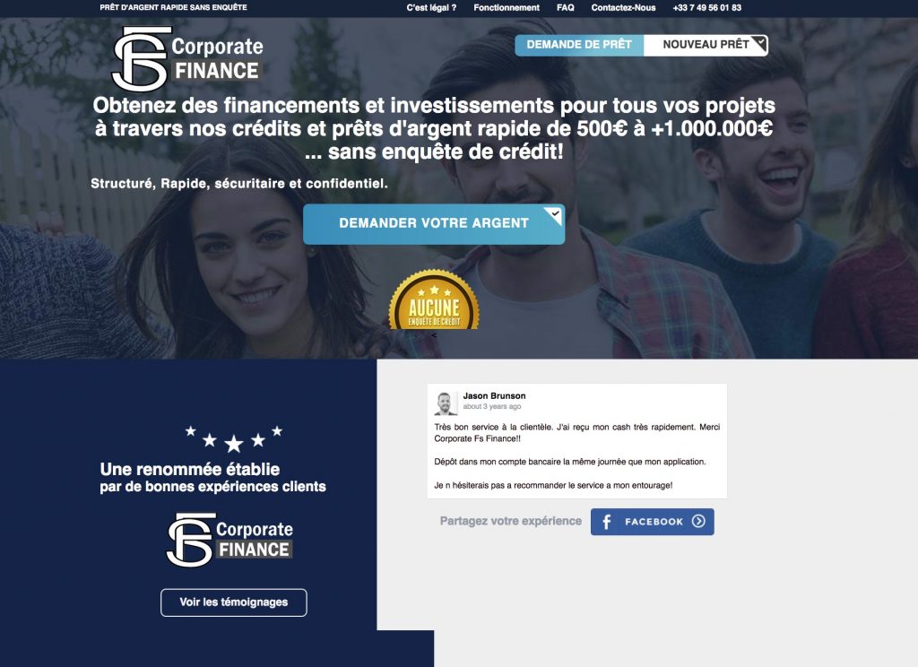 corporatefsfinance.com