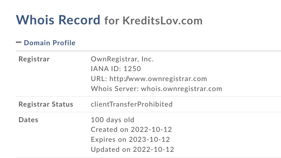 kreditslov.com