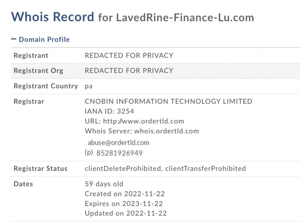 lavedrine-finance-lu.com