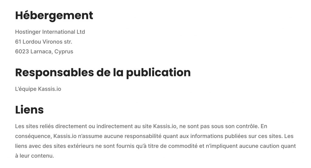 Kassis.io