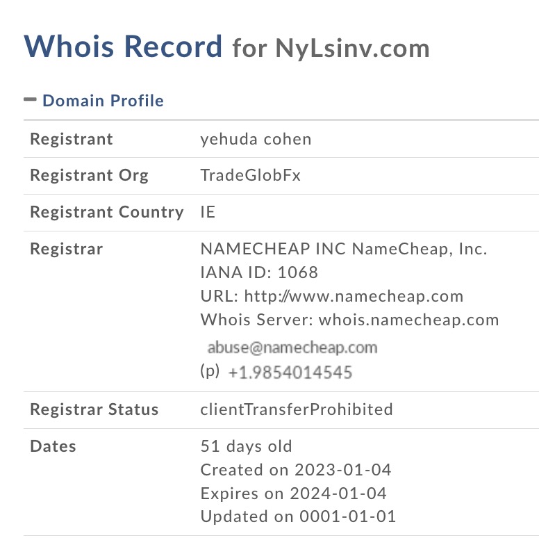 Nylsinv.com