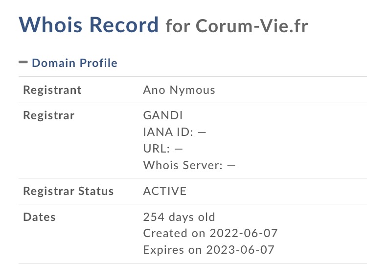 corum-vie.fr