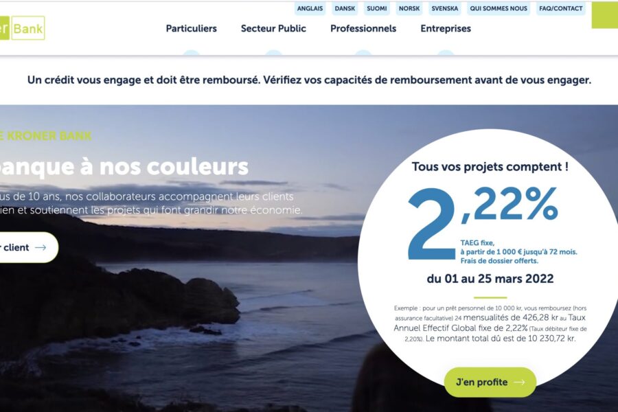 kroner-bank.com