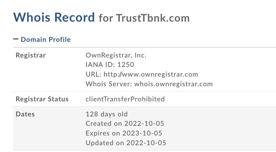trusttbnk.com