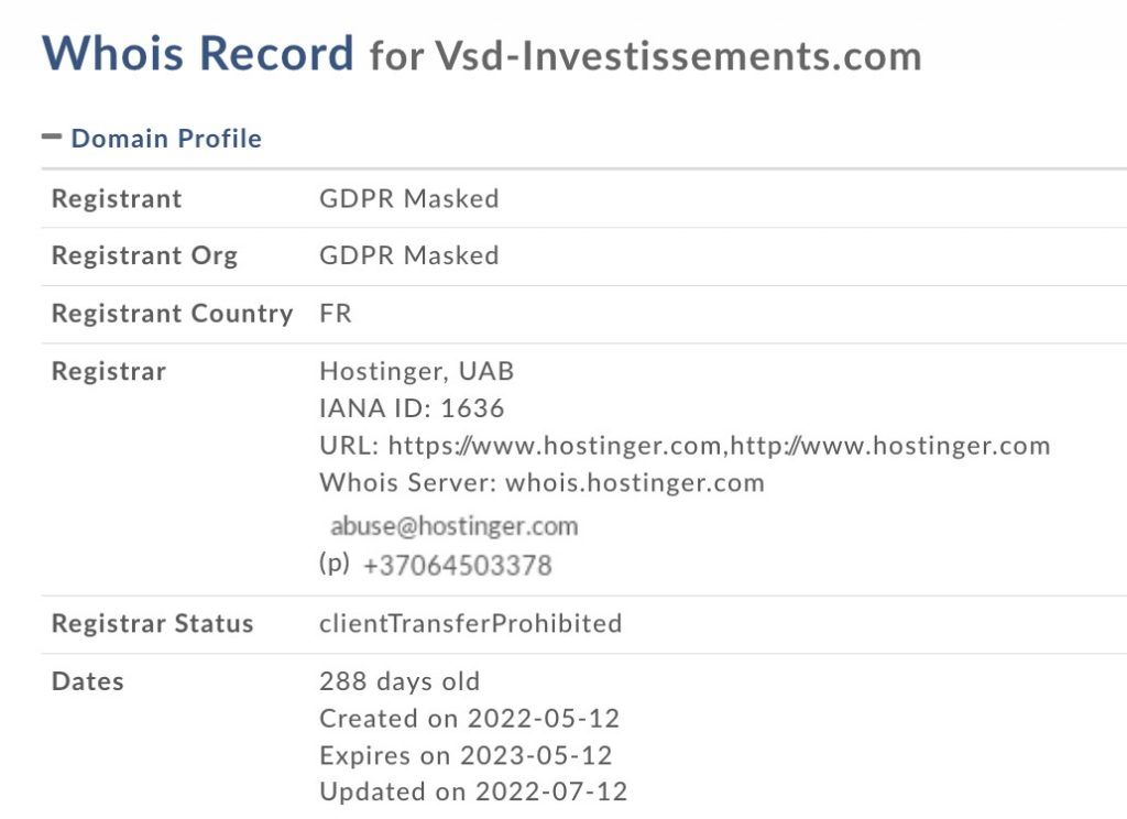 vsd-investissements