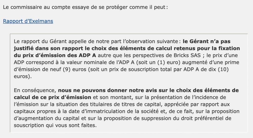 Bricks commissaire comptes 1