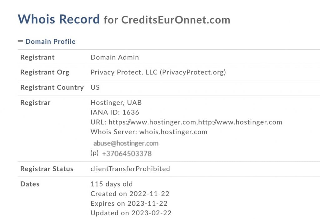 creditseuronnet