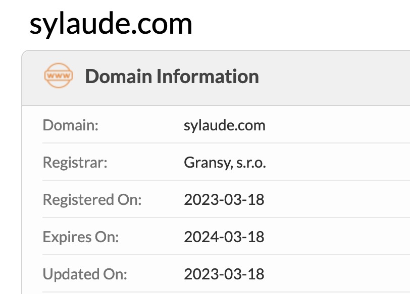 sylaude.com
