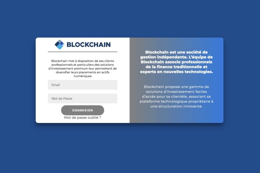 blockchain-connexion