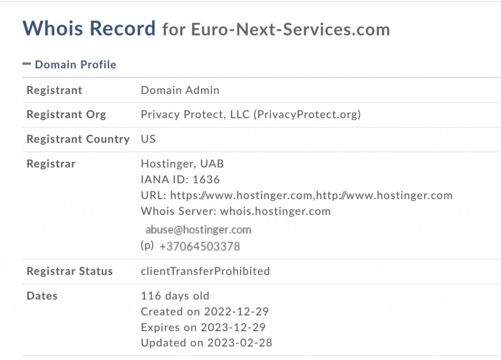 euro-next-services