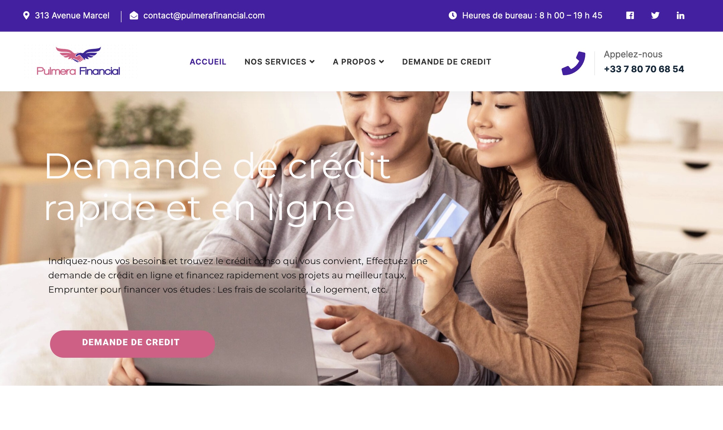 pulmerafinancial.com