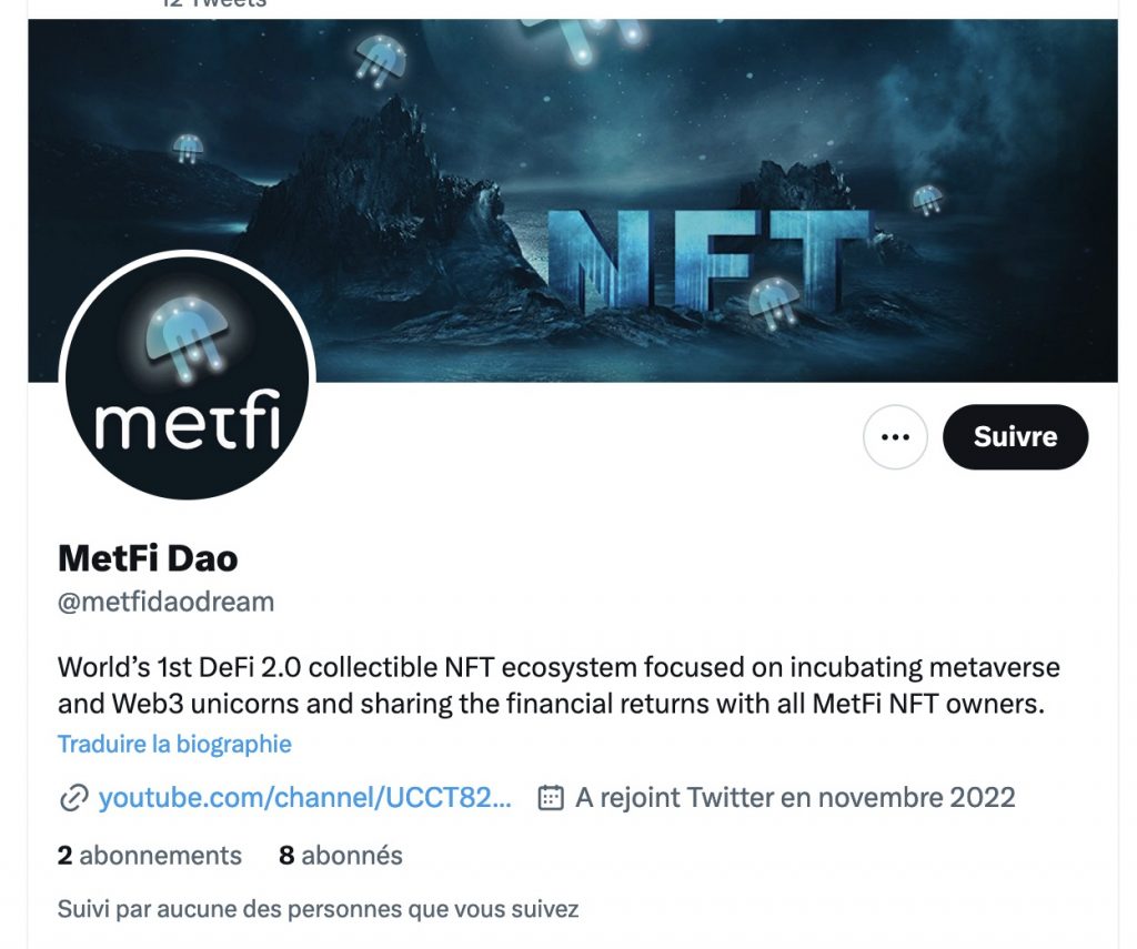 Appels à avis sur metfi.io: fiable ou pas fiable? - Warning Trading