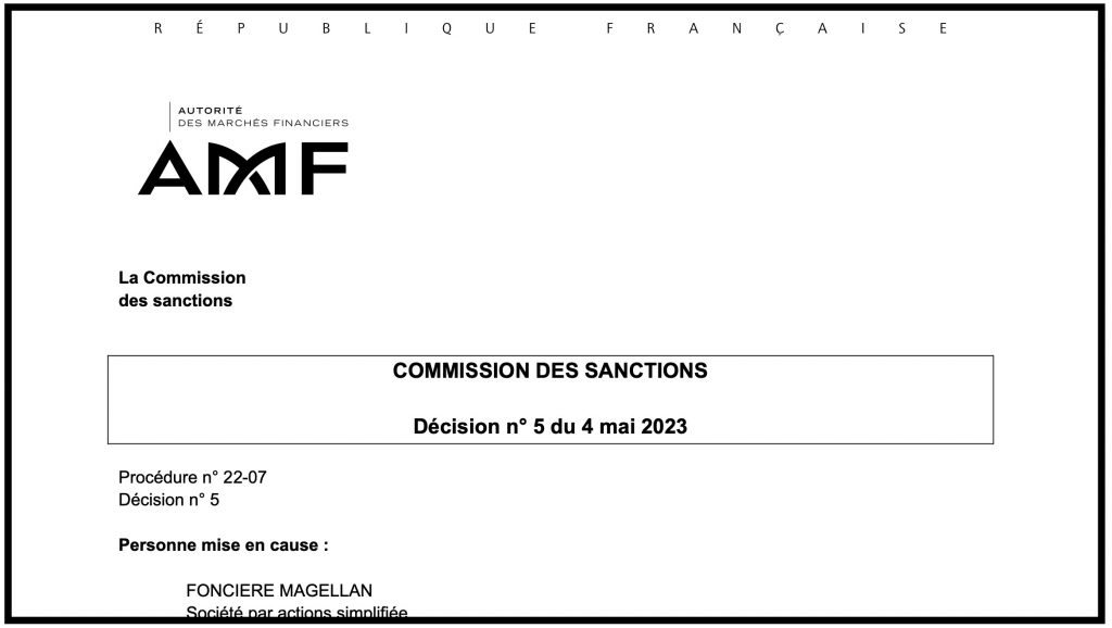 Extrait de la décision du 4 mai 2023