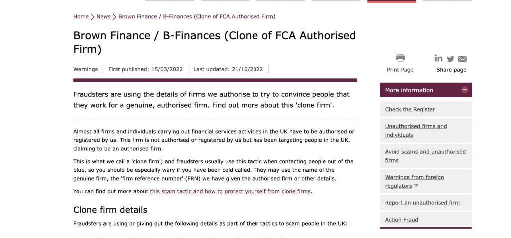 brownfinance.london