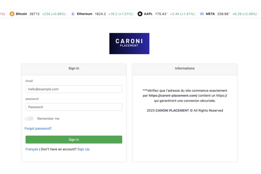 caroni-placement.com