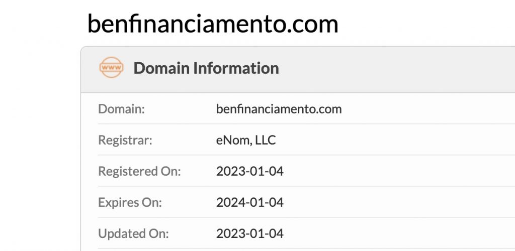 benfinanciamento.com