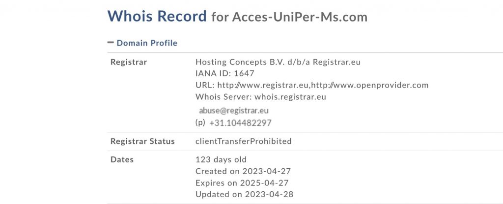 ACCES-UNIPER-MS.COM
