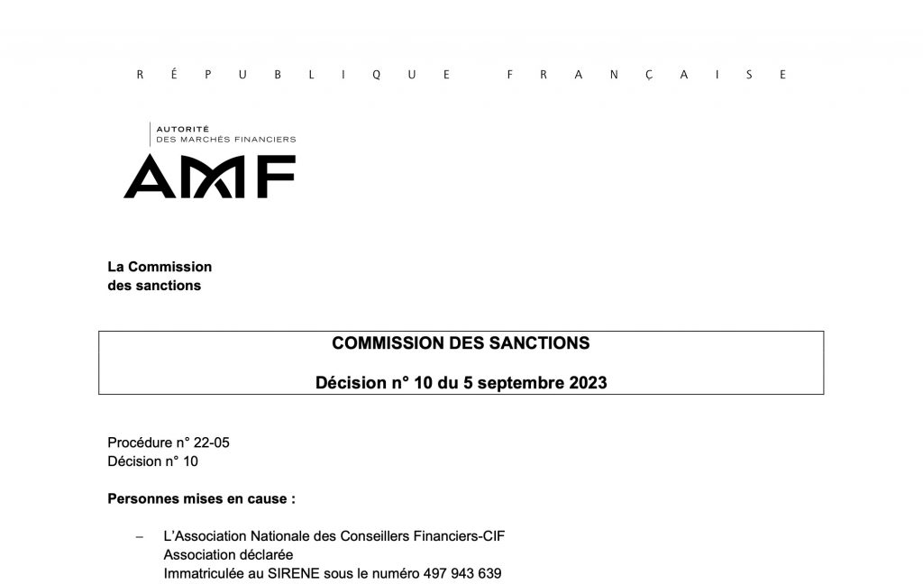 ANACOFI-CIF