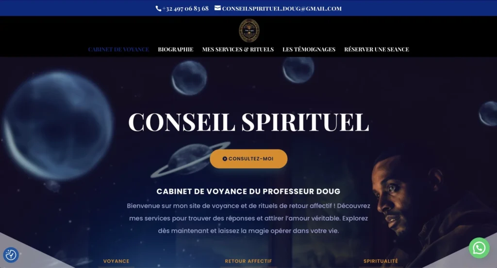 conseilspirituel.be Doug Sylla