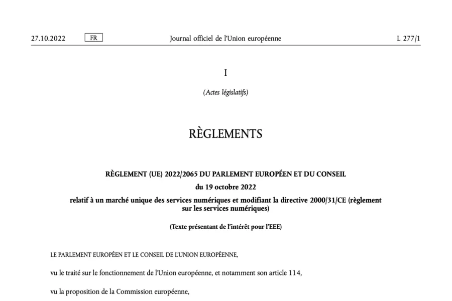 Digital Service Act (DSA)