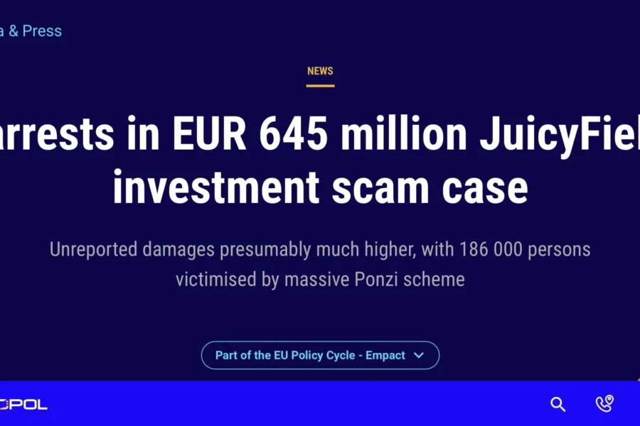 juici filelds europol