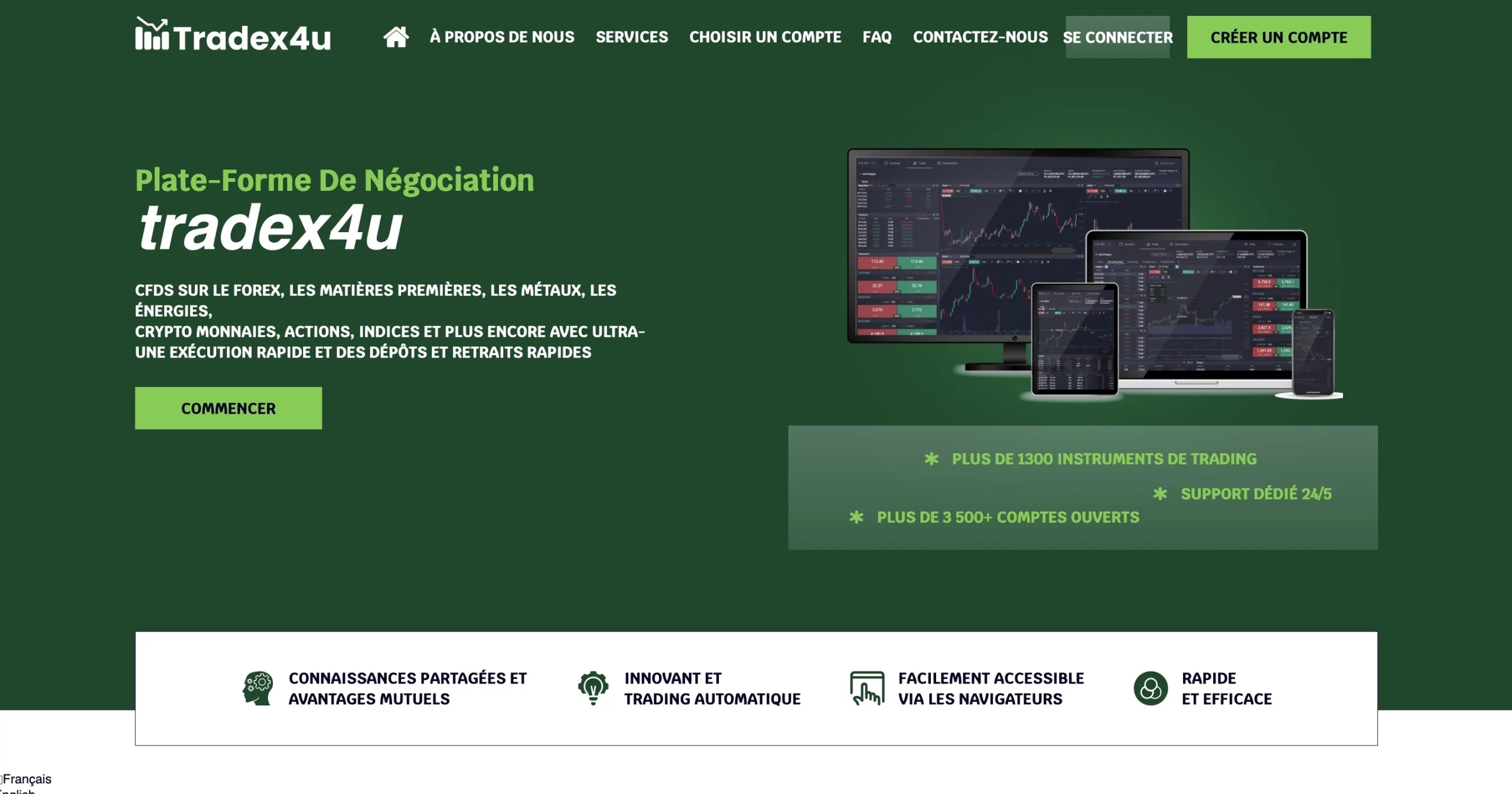 ﻿﻿tradex4u
