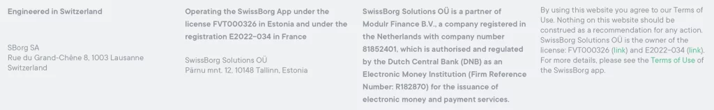 Swissborg