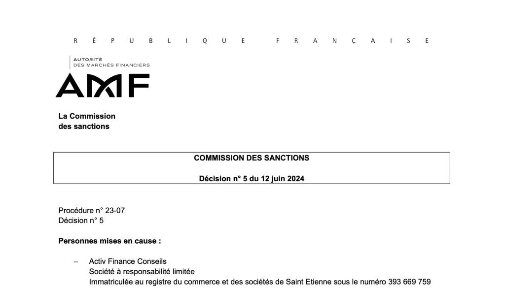 Céline Géhin et Activ Finance Conseils