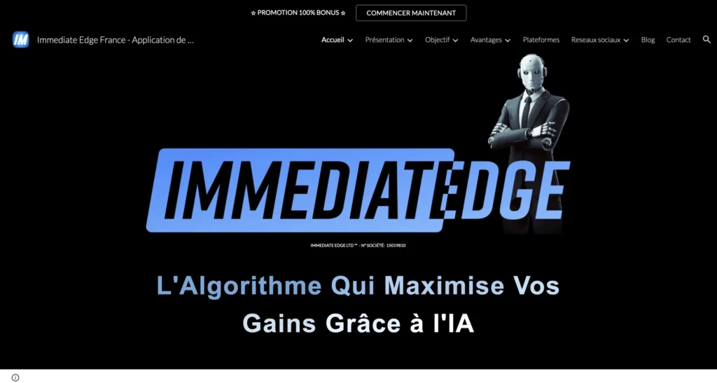 immediate-edge.app: alerte et avis sur cette arnaque