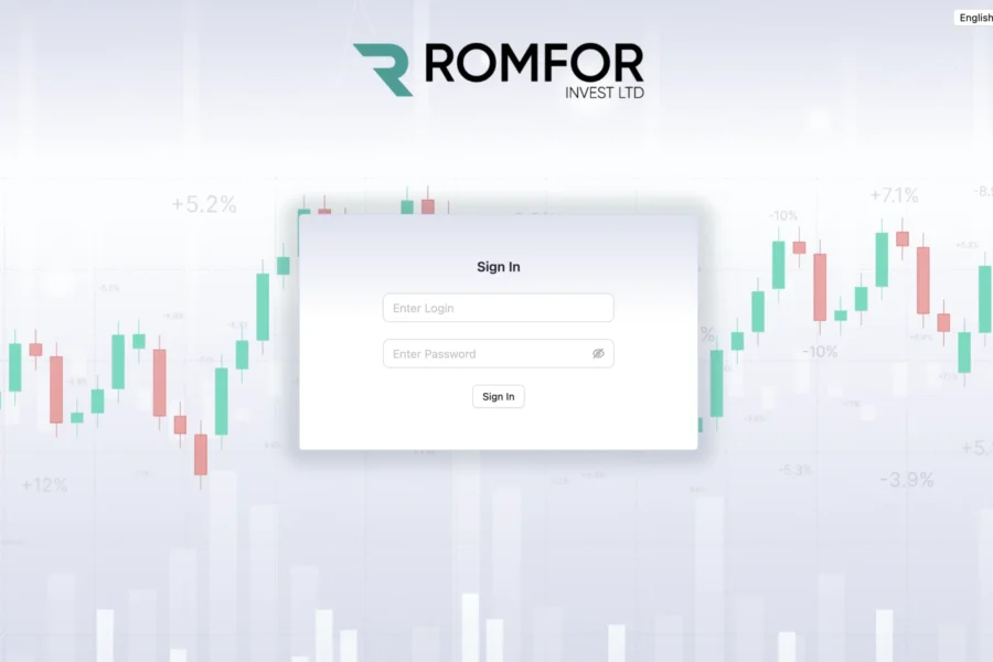 https://web.romfor.trade/login