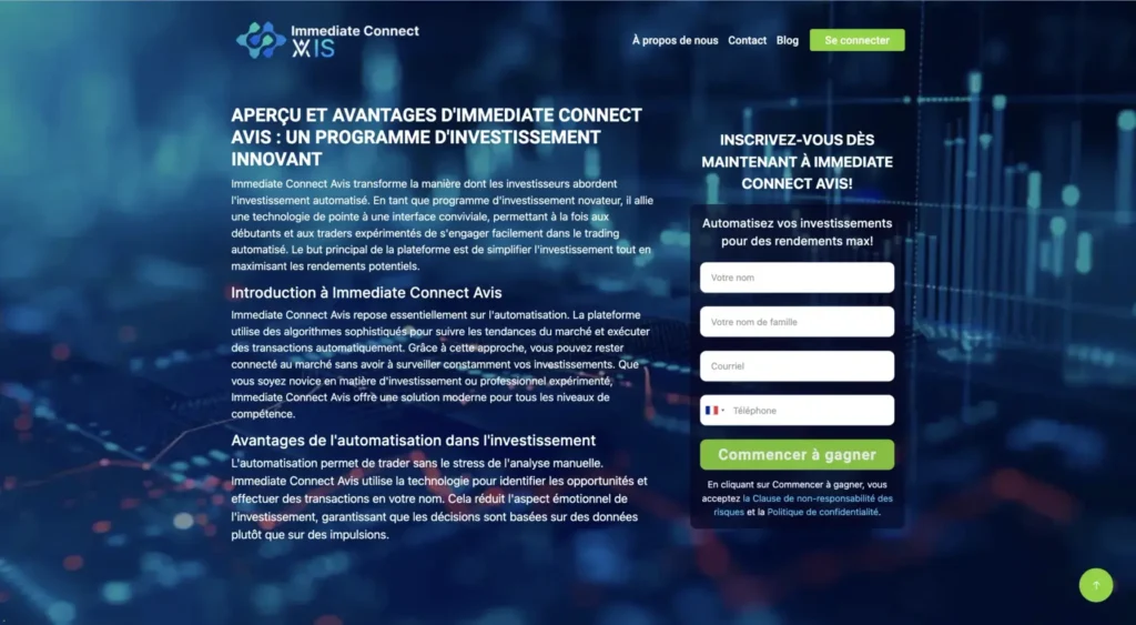 ImmediateConnectAvis.fr