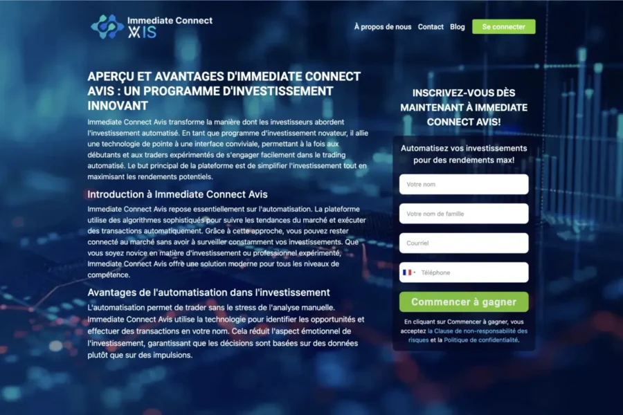 ImmediateConnectAvis.fr