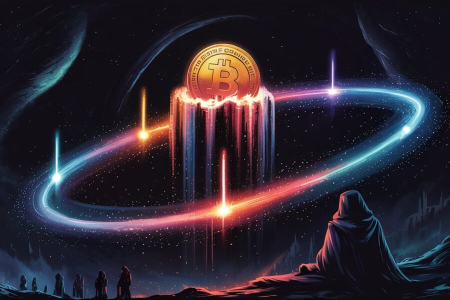 blockchain crypto côté obscur galaxie