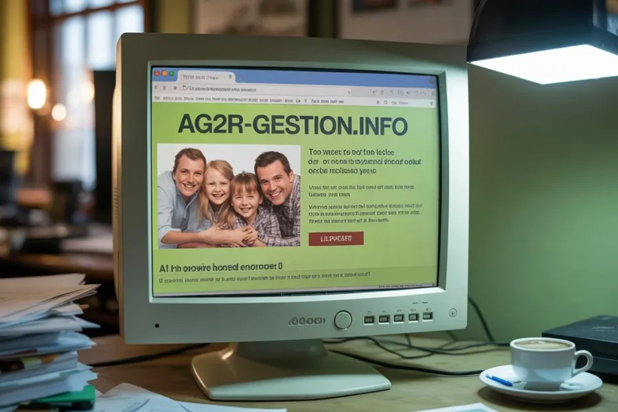 site frauduleux ag2r gestion info