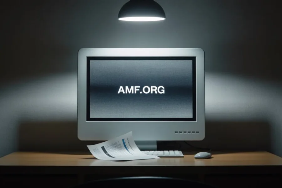 Faux site amf.org usurpation autorité financière