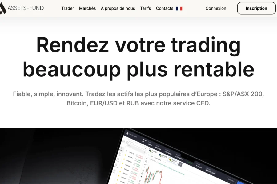 arnaque assets-fund.com plateforme d’investissement fictive