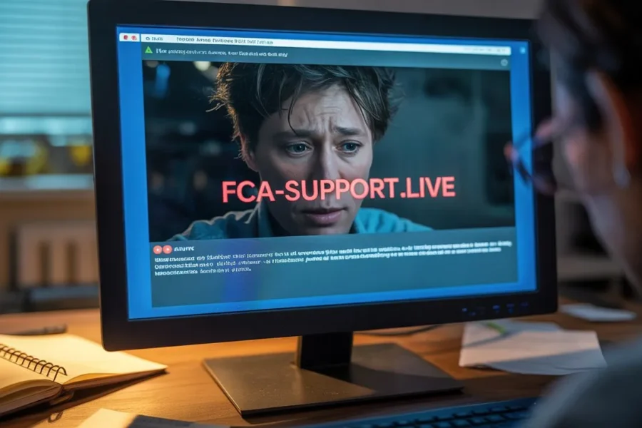 fca-support.live usurpation FCA faux support