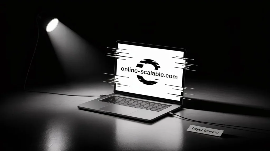 Plateforme de trading frauduleuse online-scalable.com