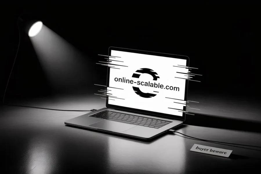 Plateforme de trading frauduleuse online-scalable.com