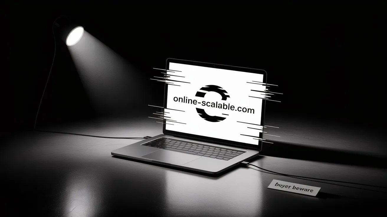 Plateforme de trading frauduleuse online-scalable.com